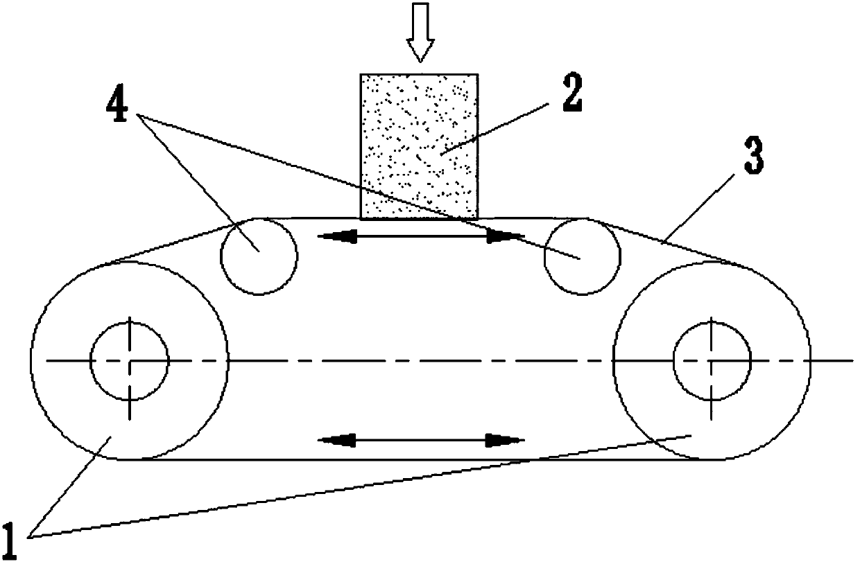 Device for cutting polycrystalline silicon wafer through diamond wires and cutting method