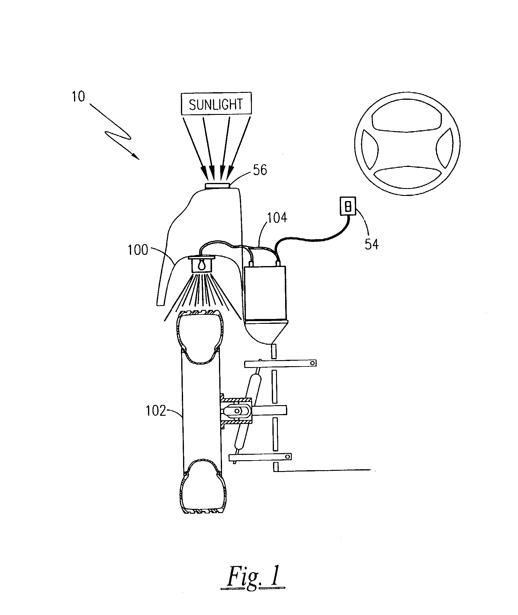 Vehicle wheel illumination system