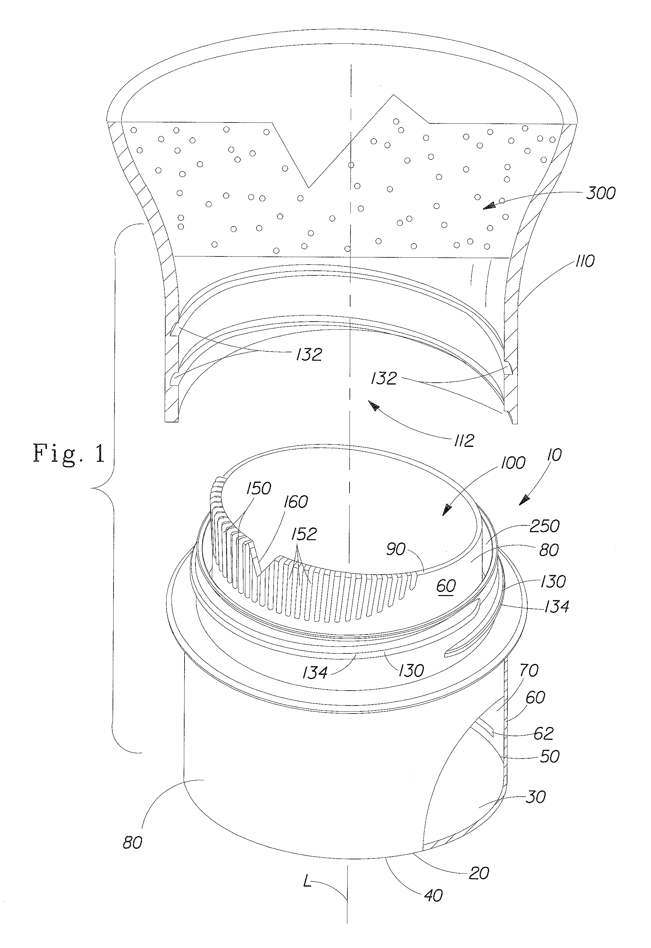 Detergent Dispensing and Pre-Treatment Cap