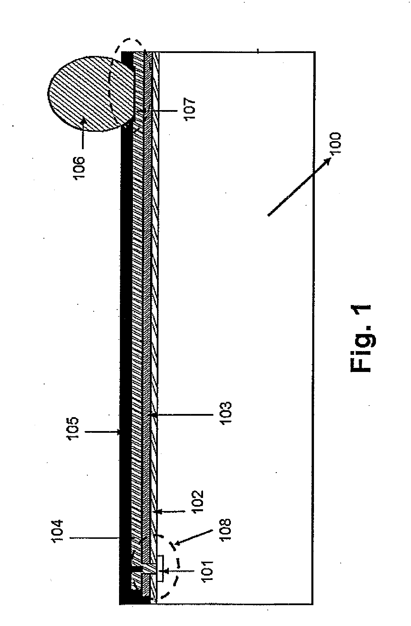 Method and system of trace pull test