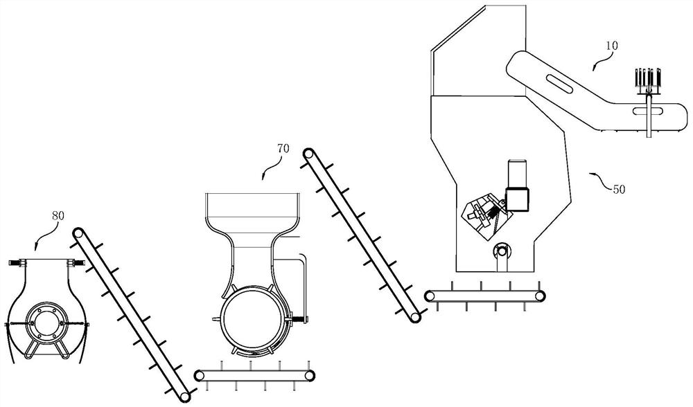 Rough garbage disposal method