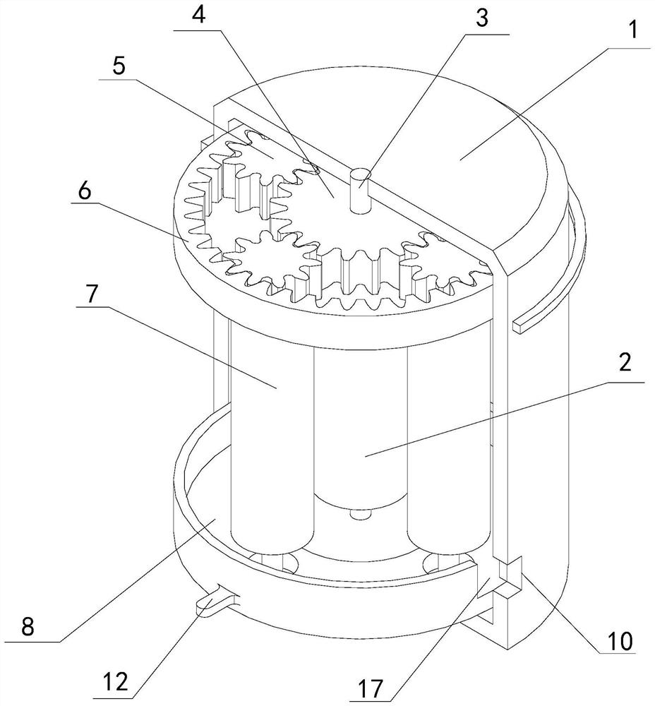 Rice polishing machine