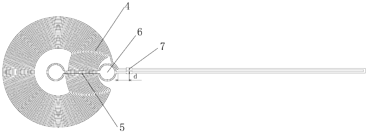 RFID tag with external binding area