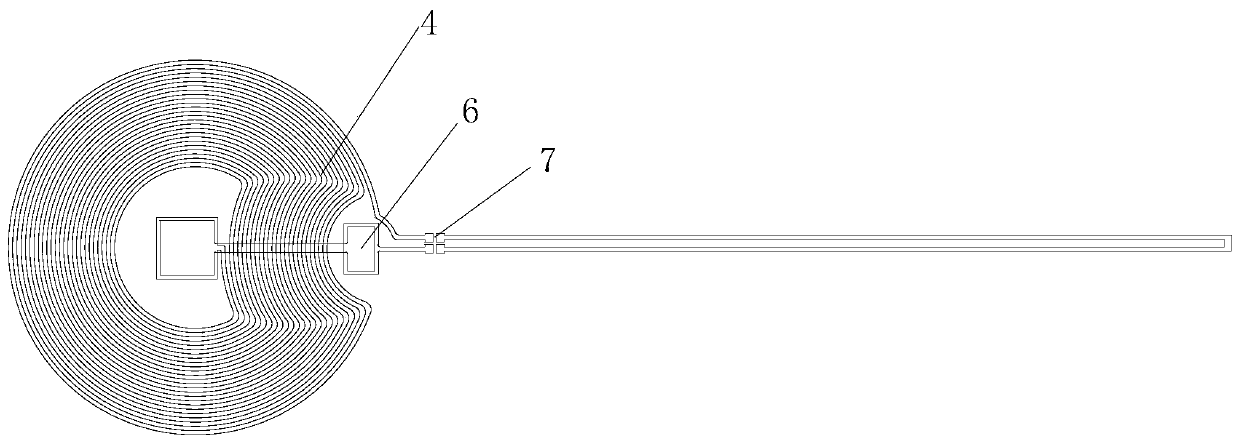 RFID tag with external binding area