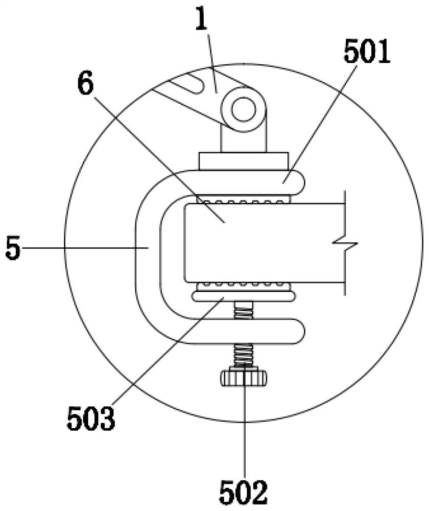 Adjustable LED lighting device for desk