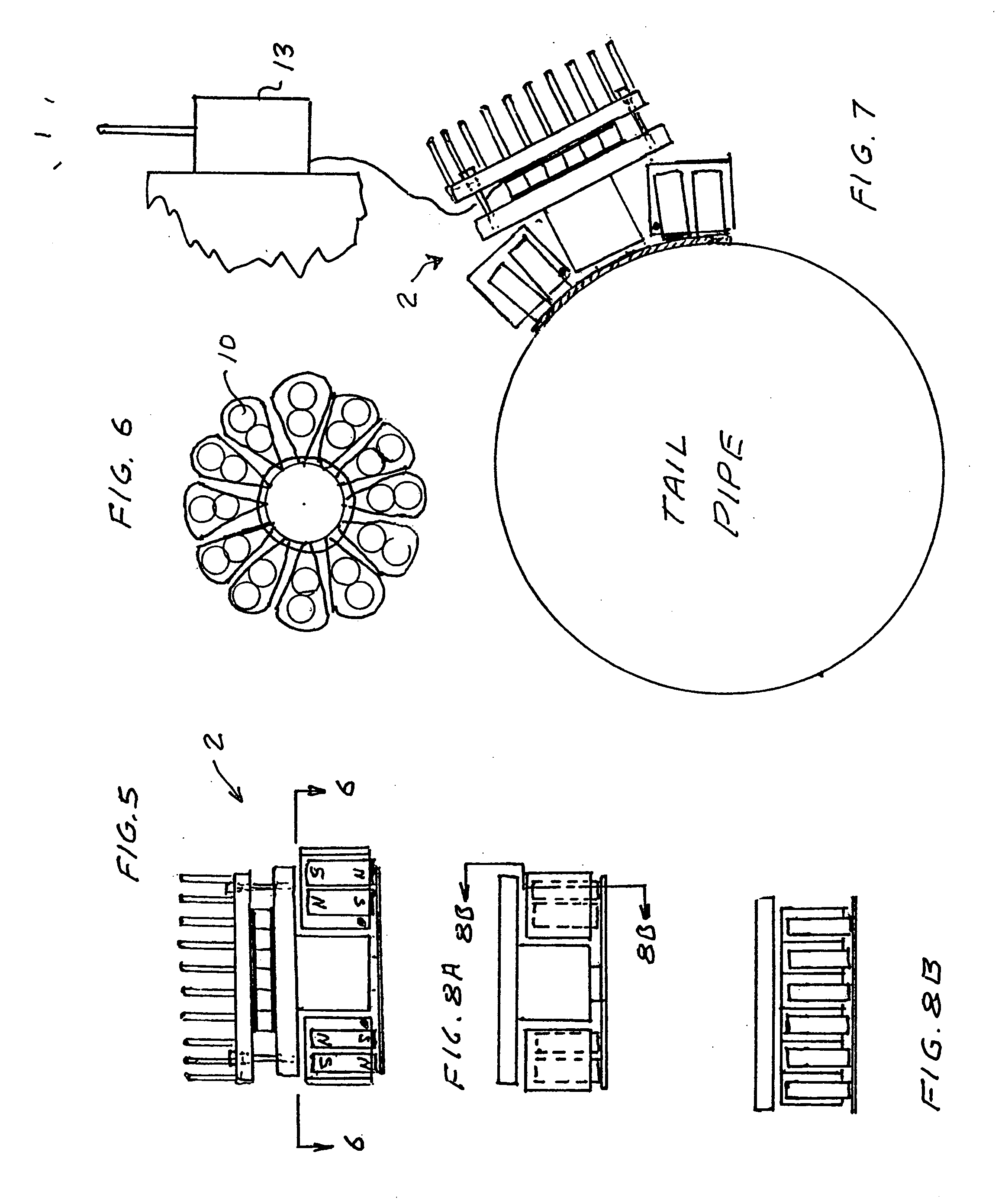 Thermoelectric device with surface conforming heat conductor