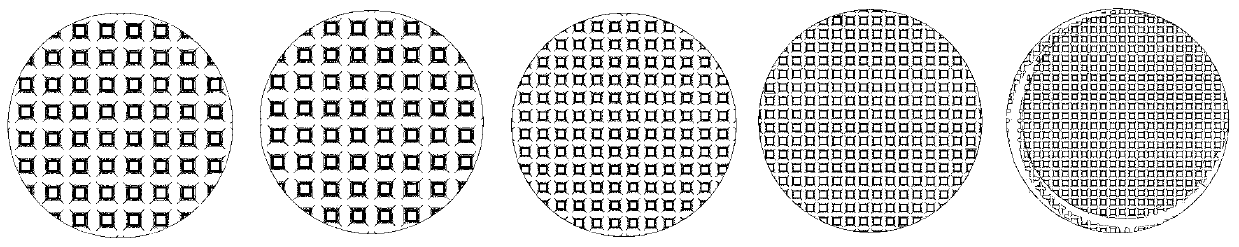 Multi-hole tantalum rod and preparation method thereof