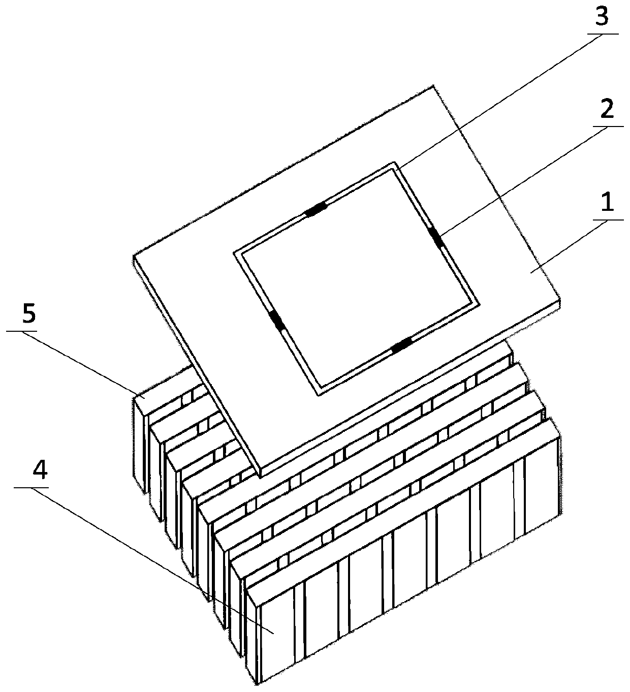 A Band-Absorptive Broadband Frequency Selective Structure and Its Application