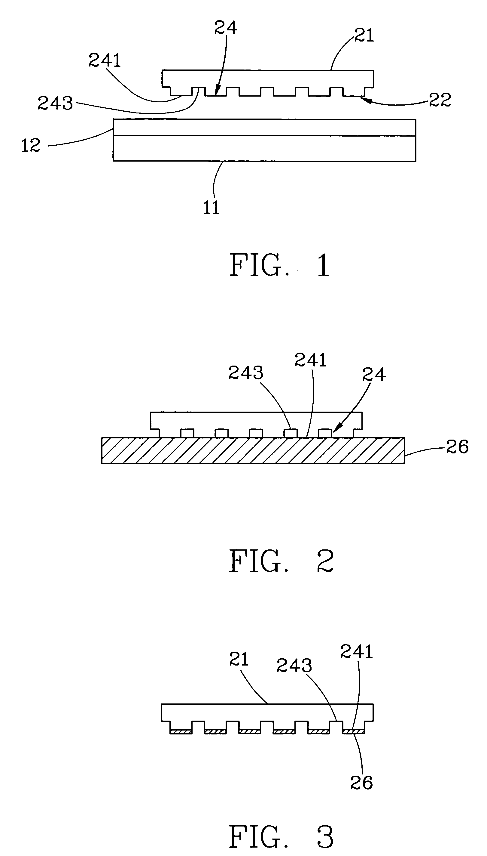 Nanoimprint lithograph for fabricating nanoadhesive