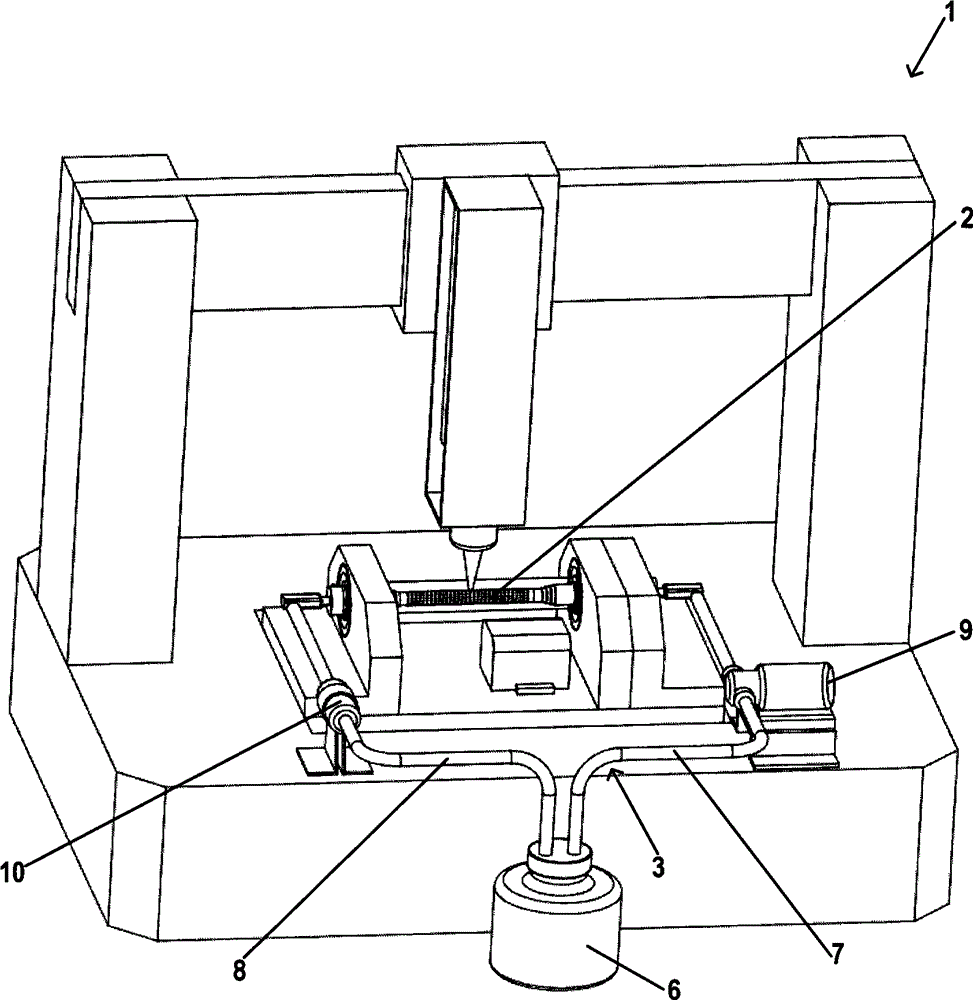 Rotating device for biological printing and usage method of rotating device