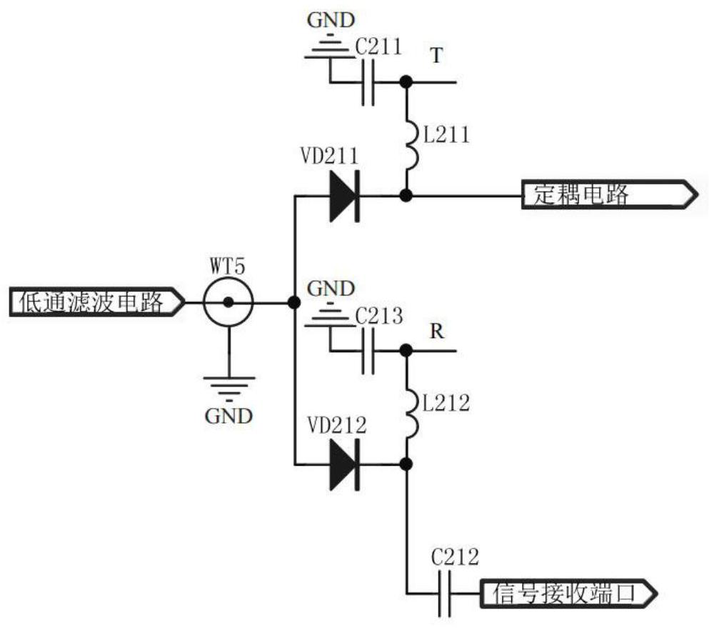 High-frequency short-wave high-suppression communication circuit