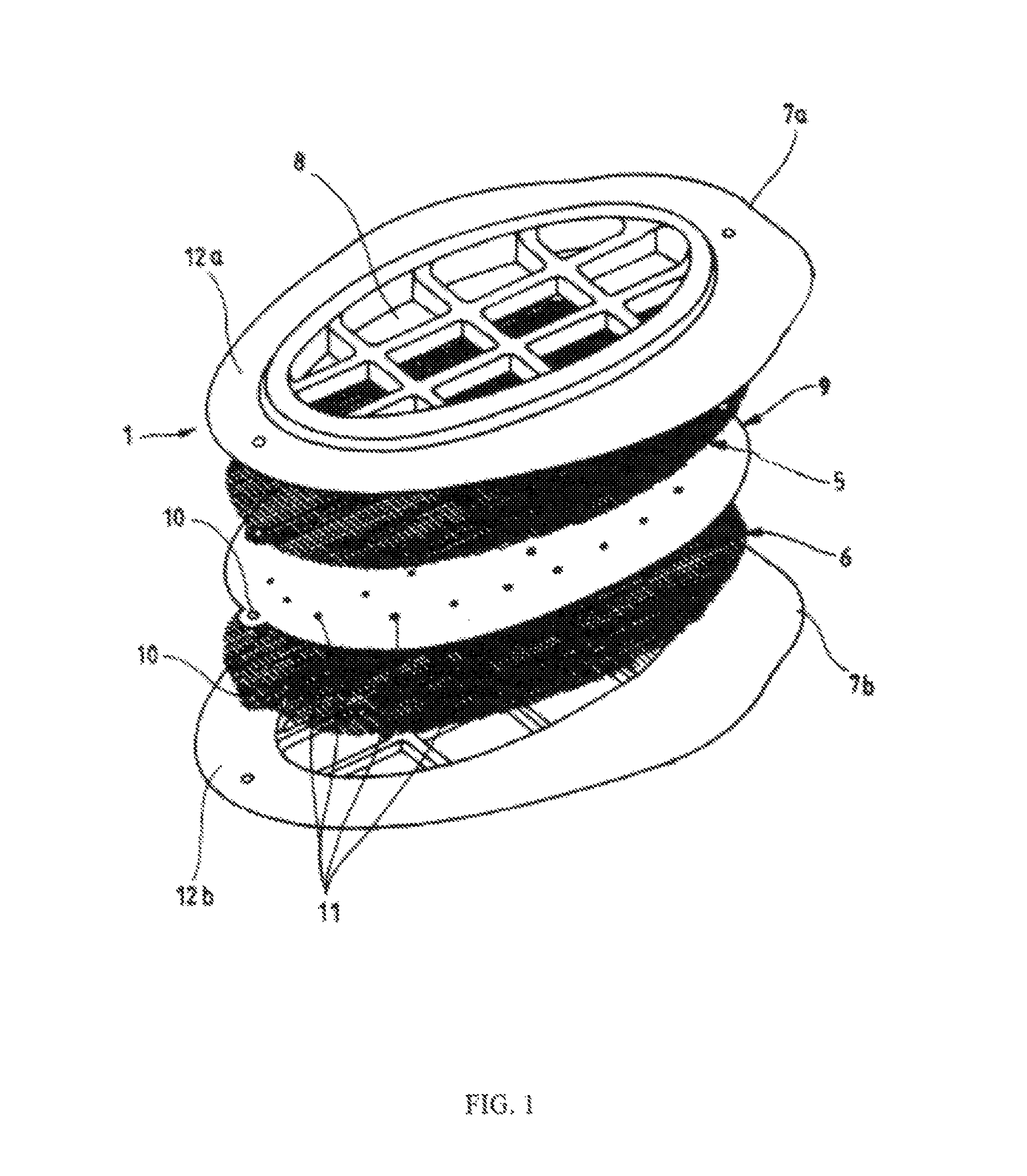 Self-closing ventilation insert and method for producing it