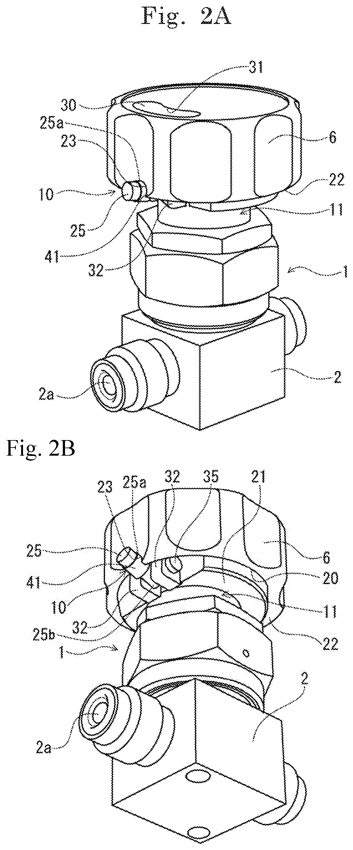 One-touch lock valve and raw material container