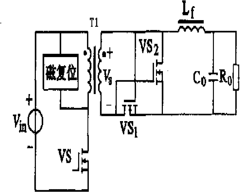 Synchronous rectification self-excitation drive circuit and method for disconnector converter