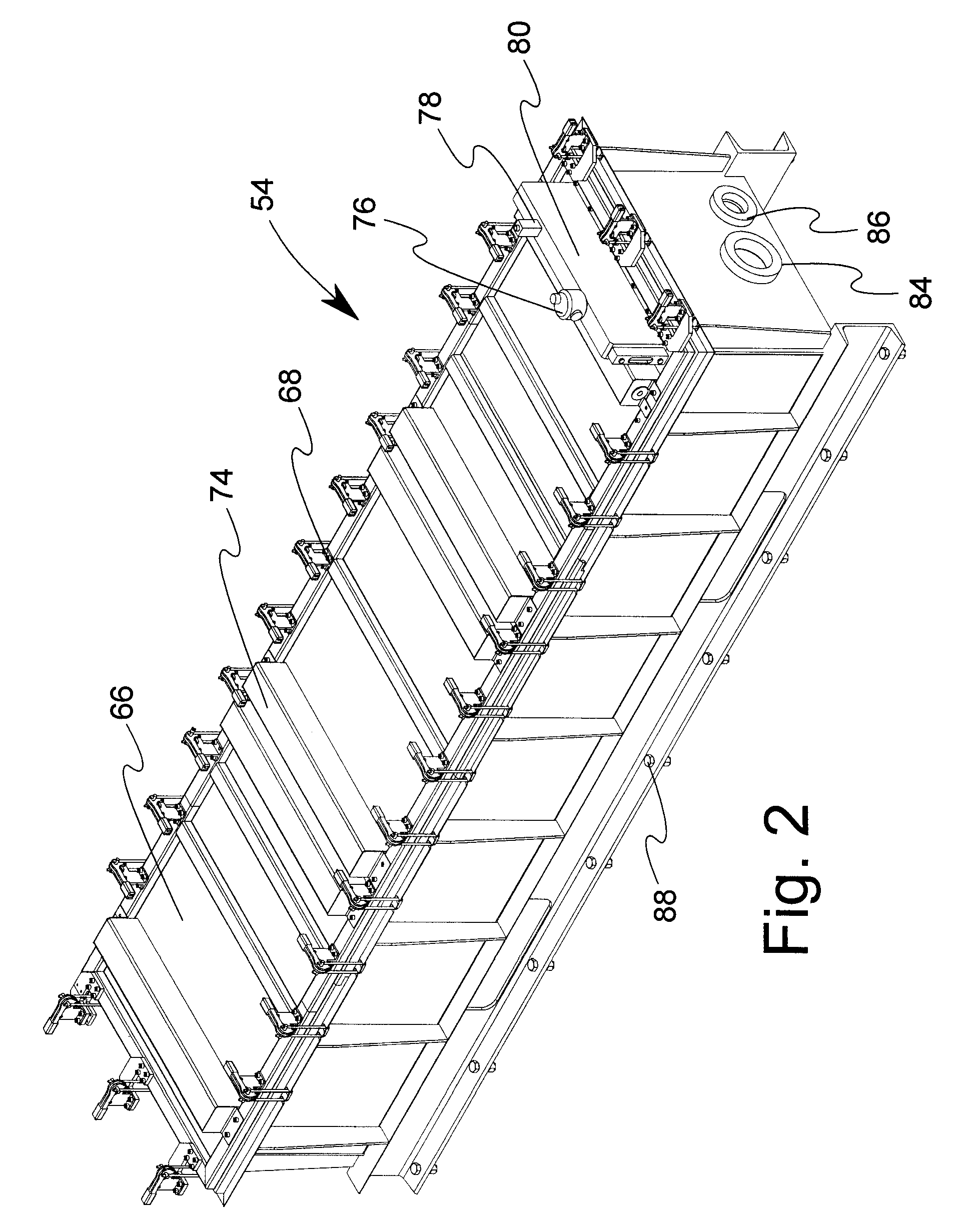 Method and apparatus for producing high volumes of clean water by electro coagulation