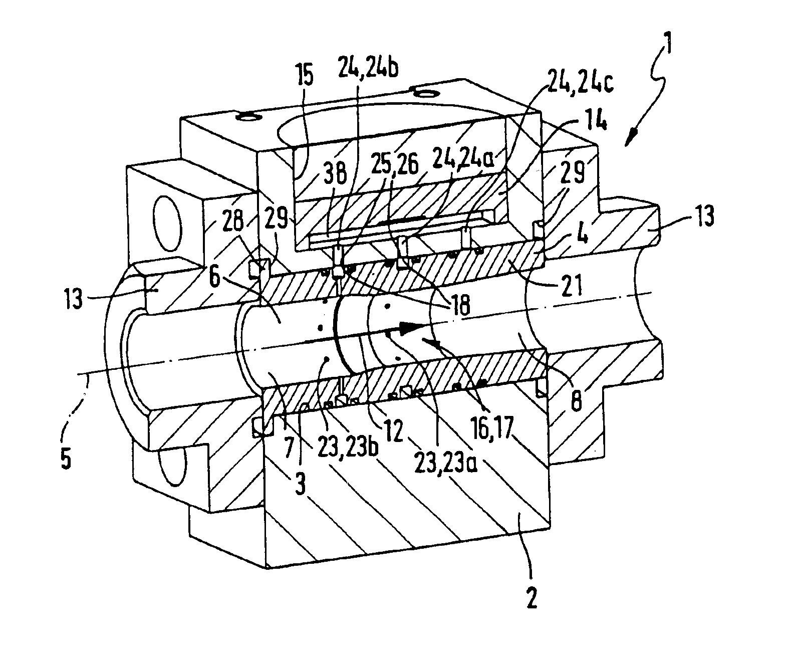 Flow measuring device