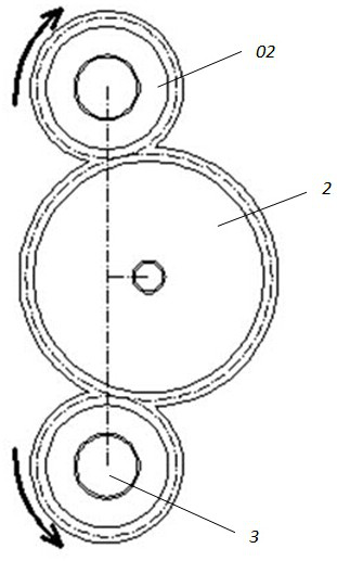 A device for eliminating transmission gear clearance in a gearbox