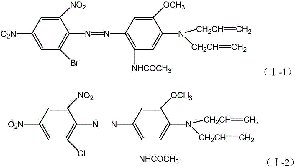 High-fastness blue-black disperse dye composition and dye product