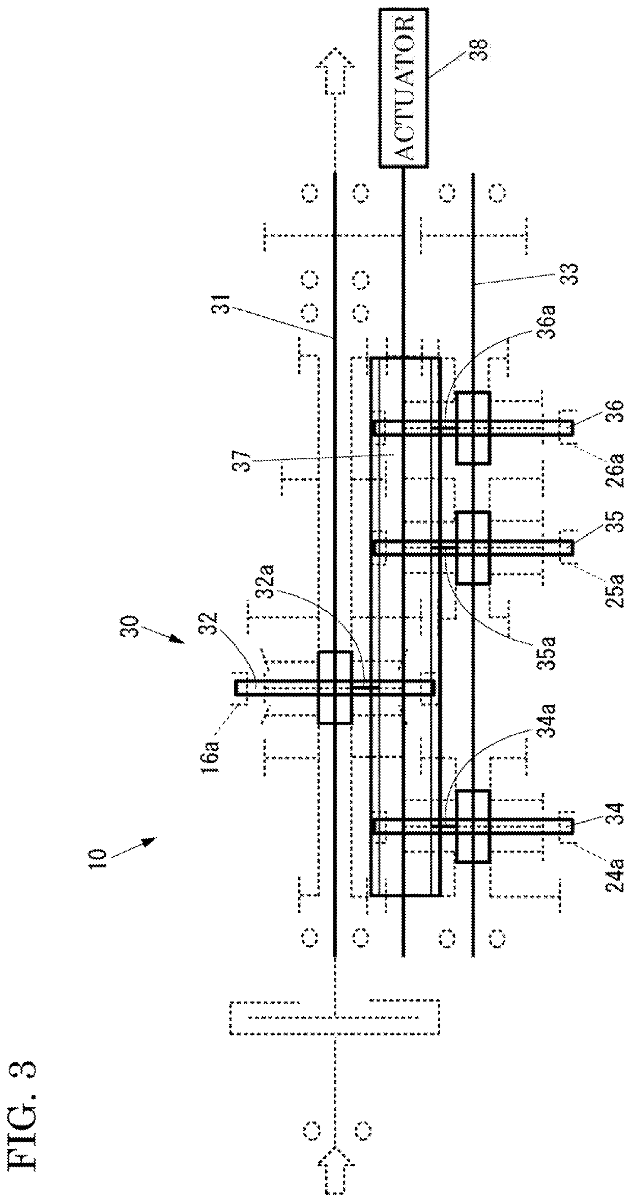 Parallel axis type transmission