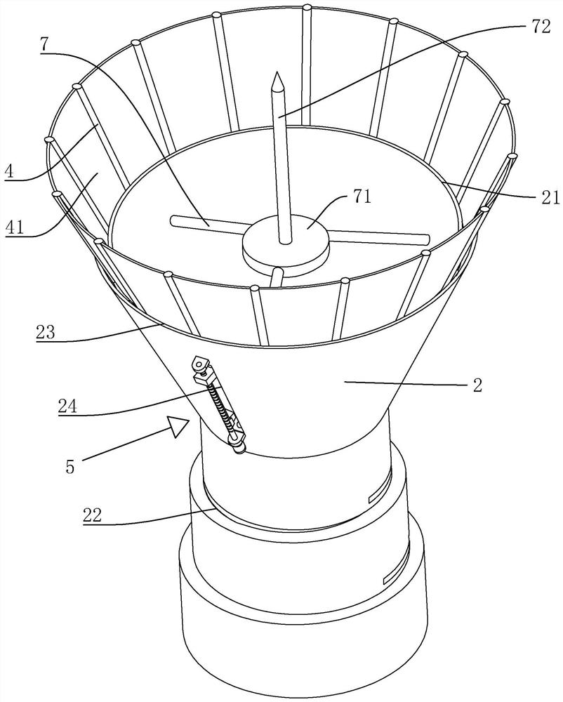 Efficient building rainwater recycling system