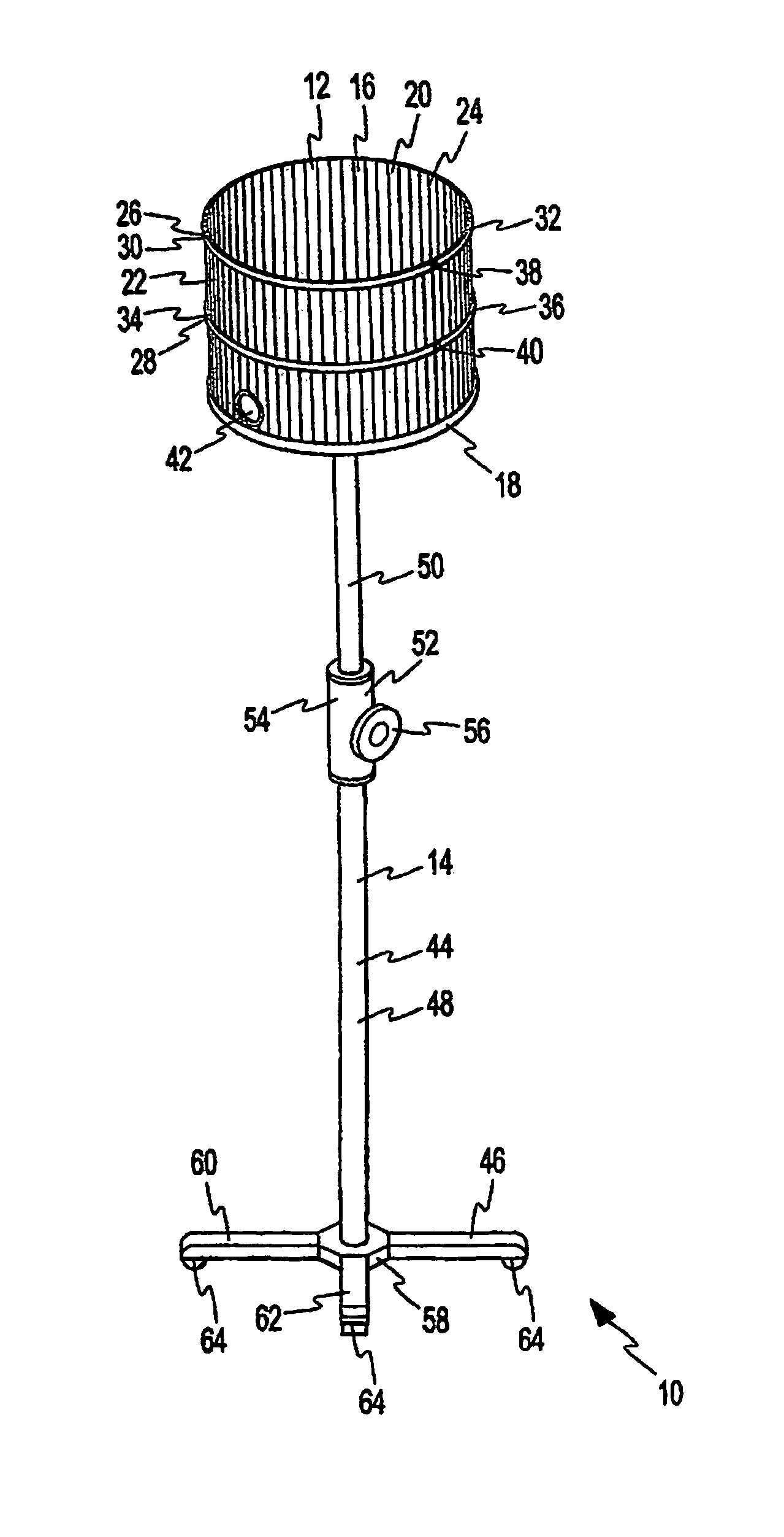 Movable and adjustable cooler stand