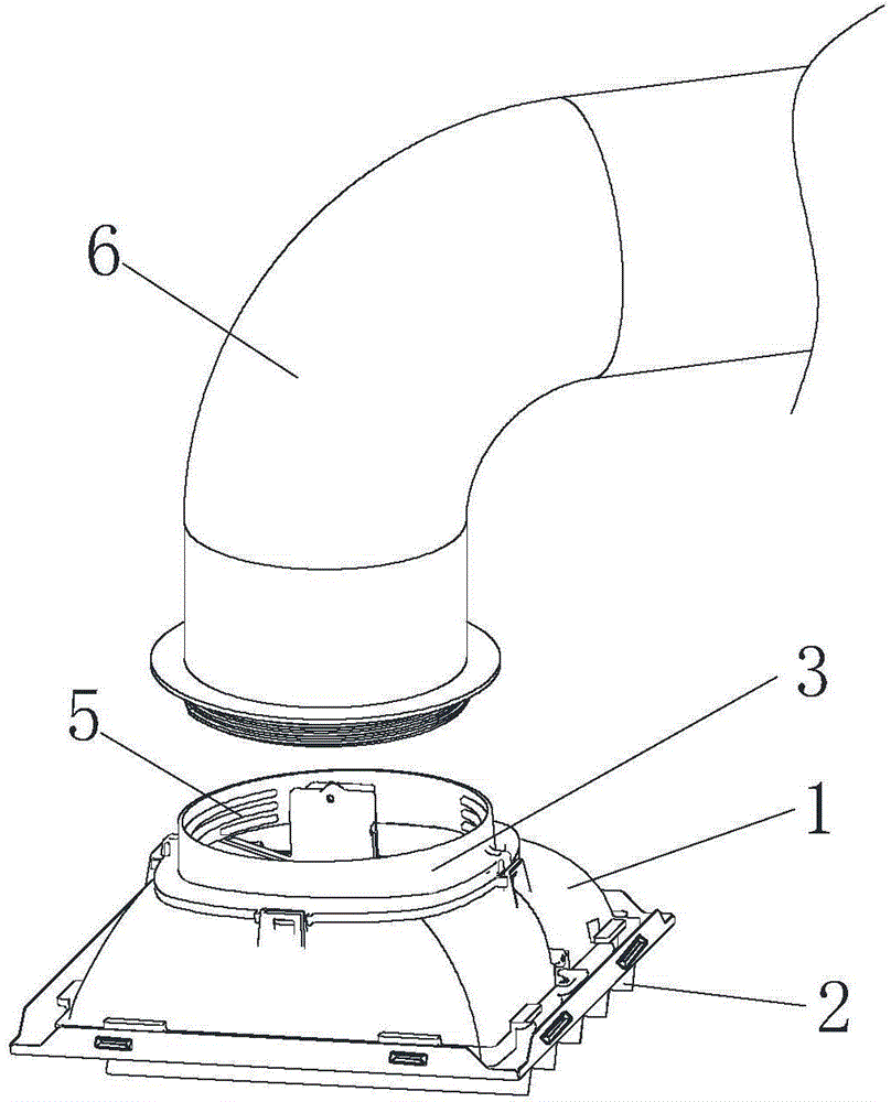 Air outlet component and kitchen air conditioner