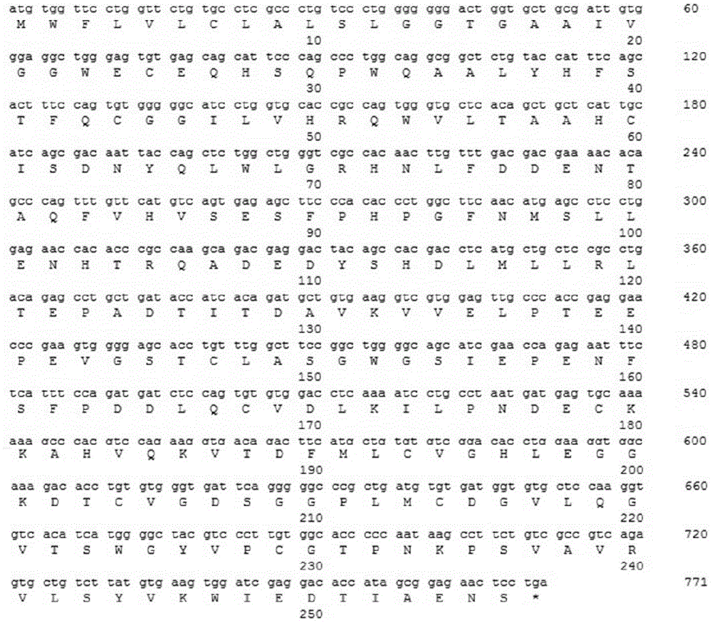 Recombinant human kininogenase and application thereof