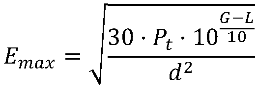 Base station average electromagnetic radiation prediction method