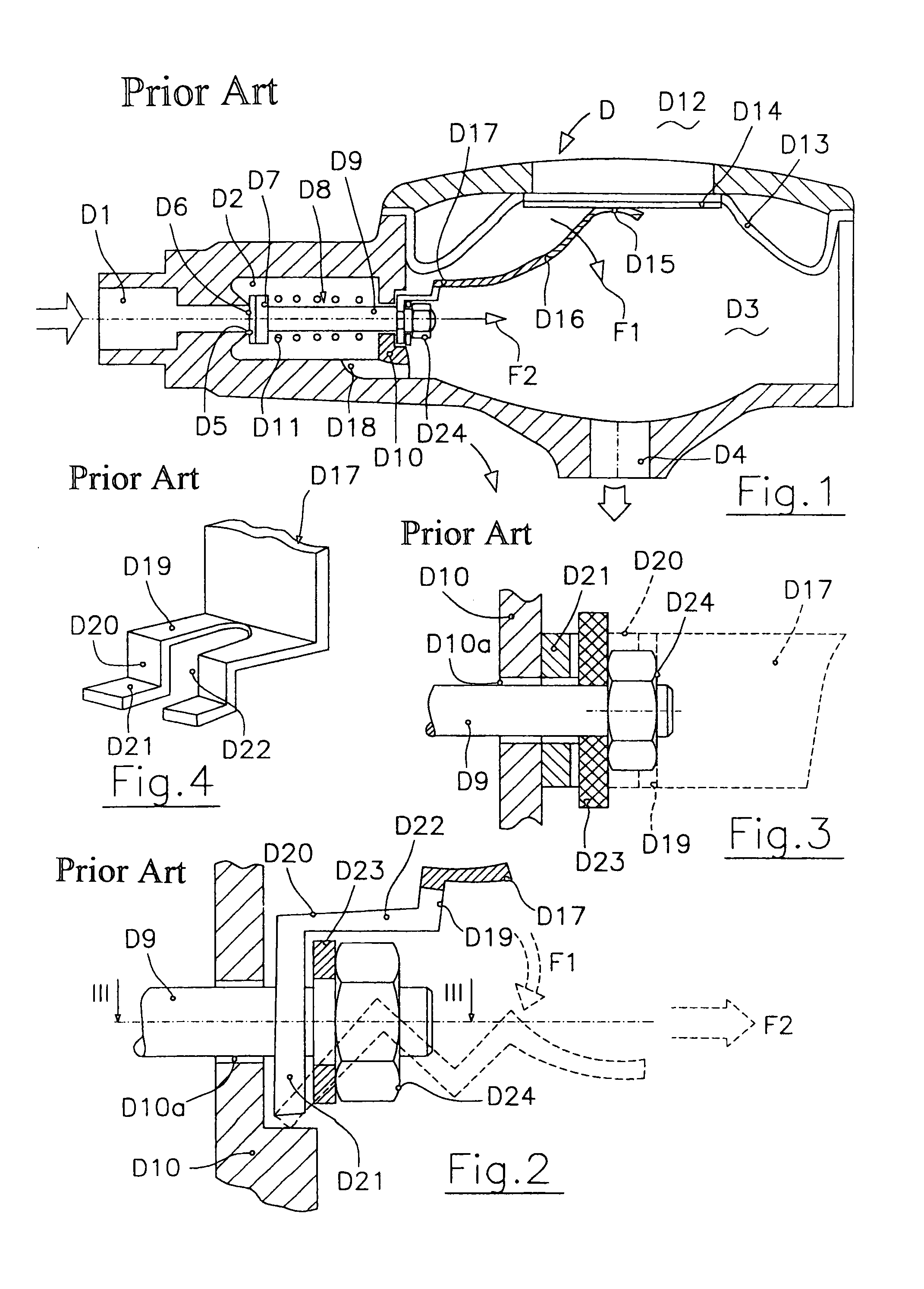 Second-stage regulator for scuba divers