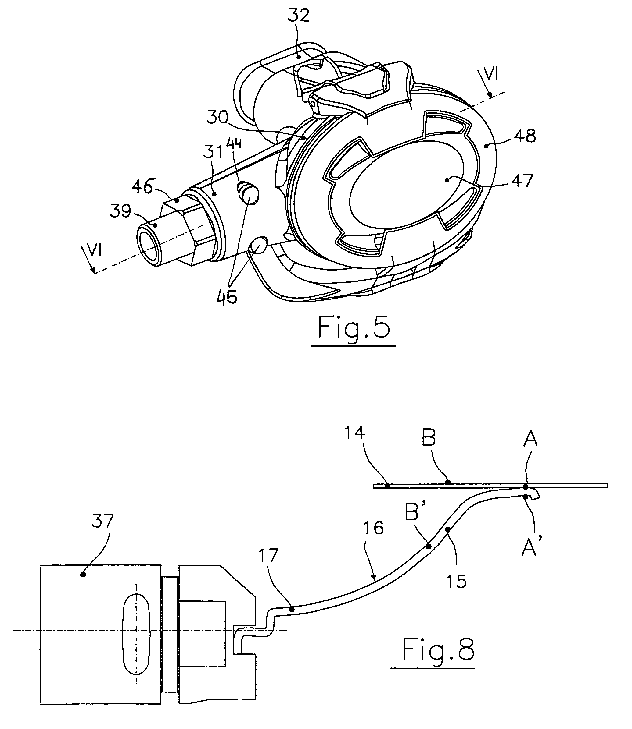 Second-stage regulator for scuba divers