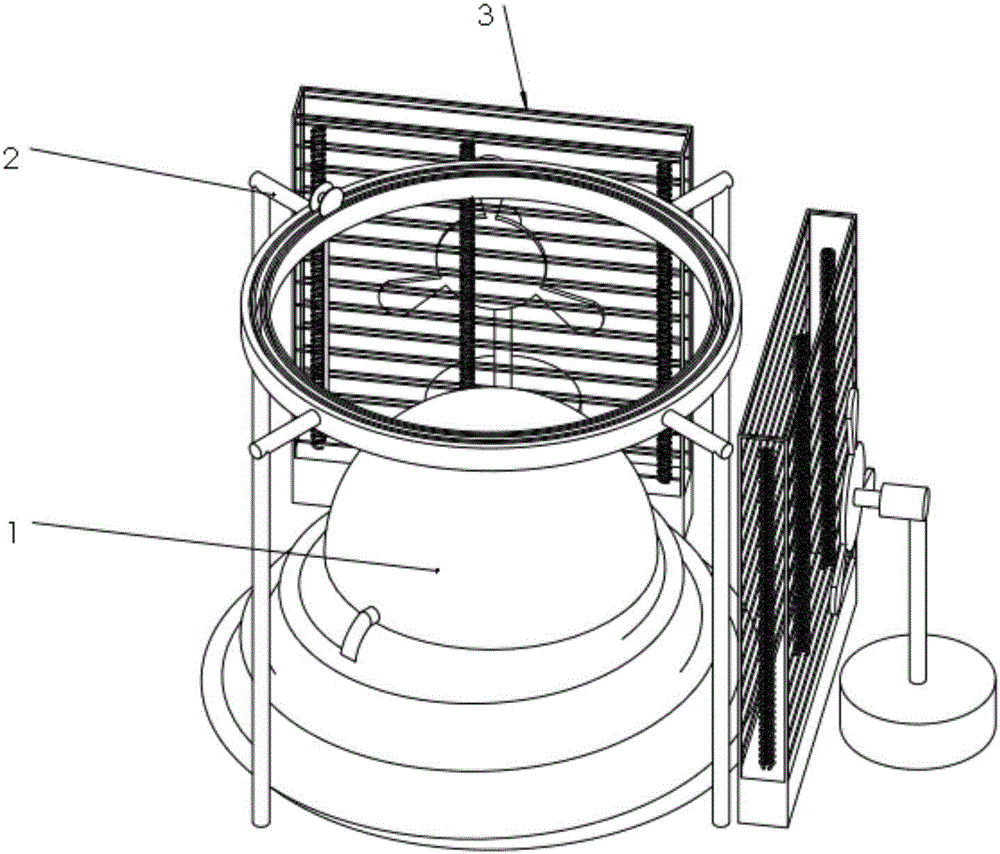 Vacuum switch arc comprehensive experimental device