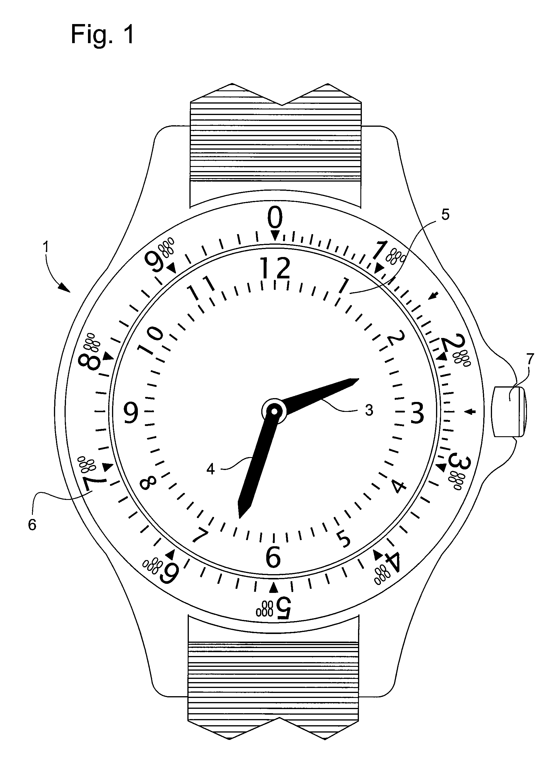 Altimeter watch