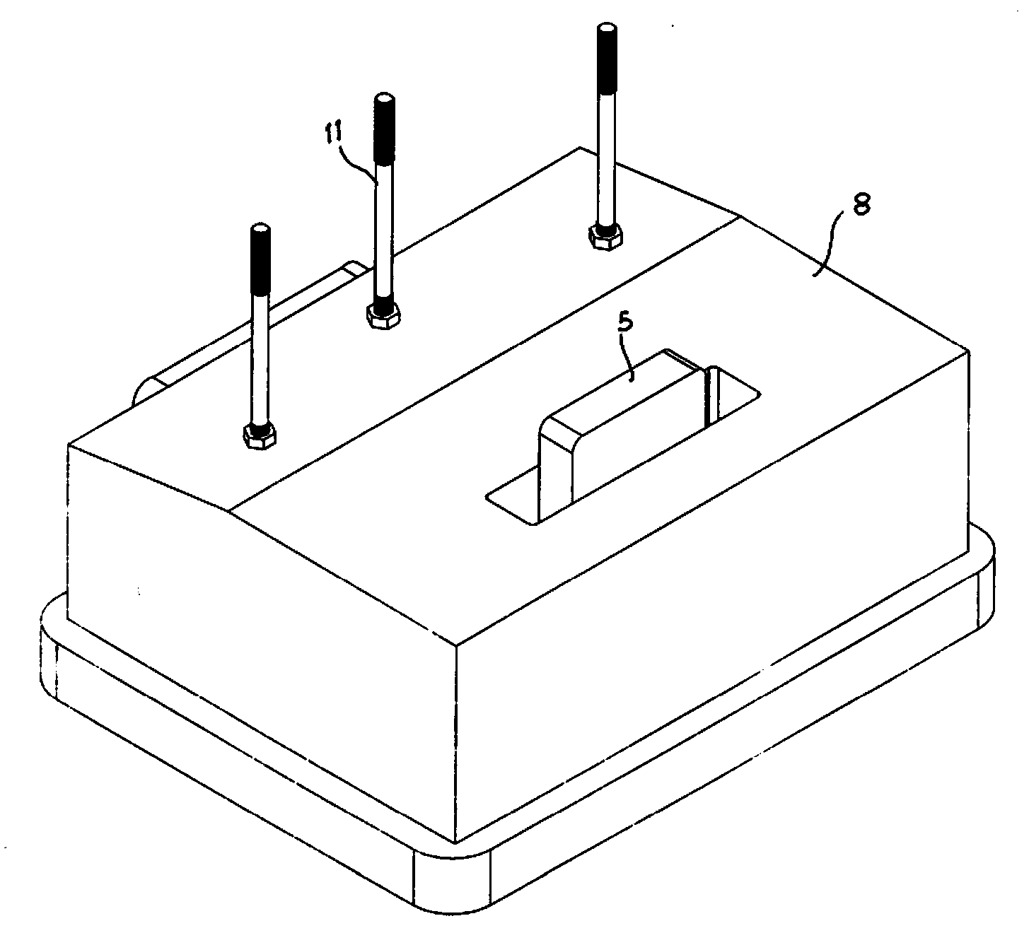 Automation machine for batch-grinding various chemical test blocks