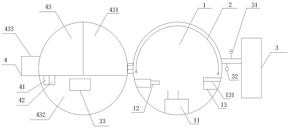 Method for sintering neodymium iron boron magnetic tile and spark plasma sintering device thereof