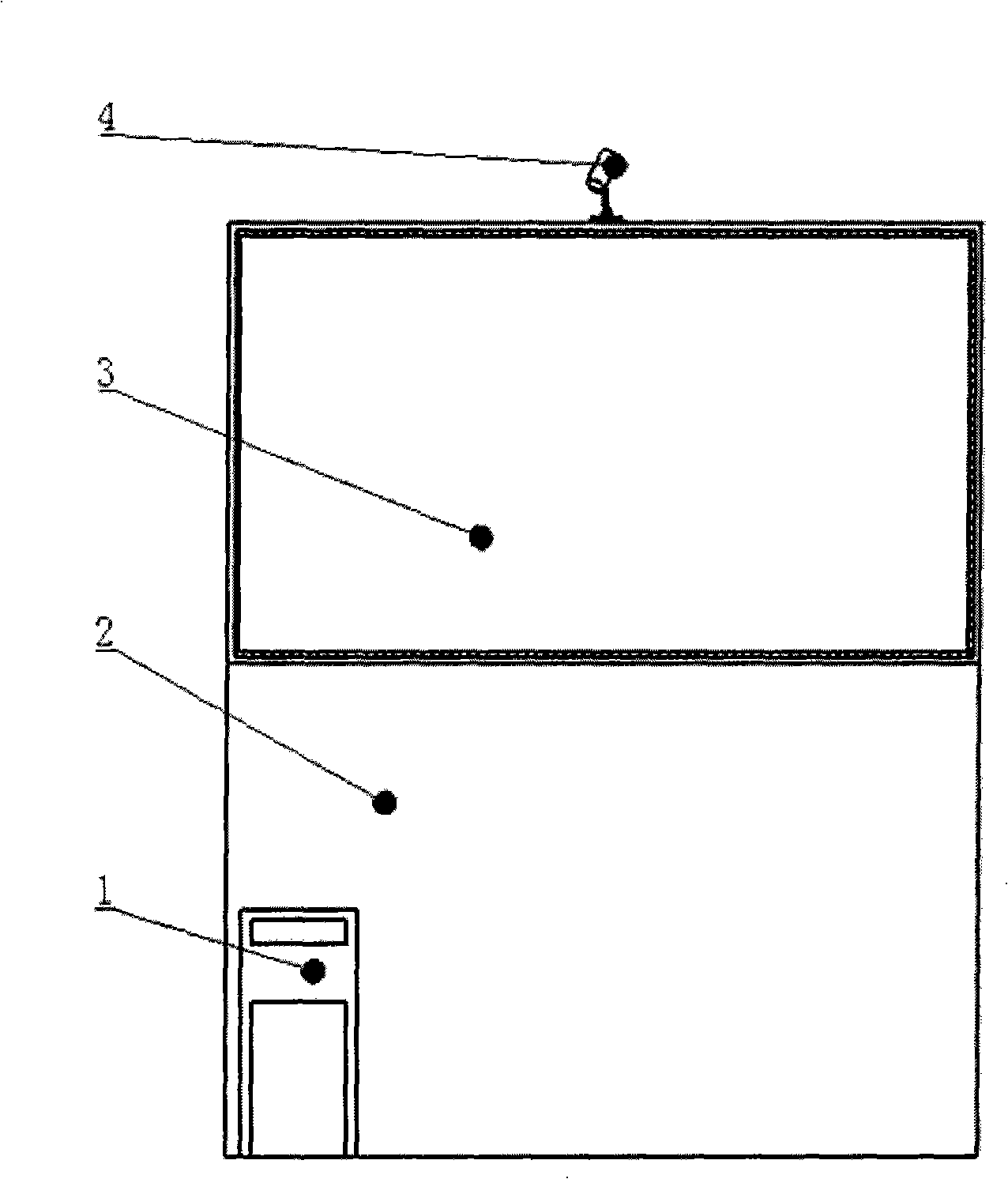 Non-contact stereo display virtual teaching system