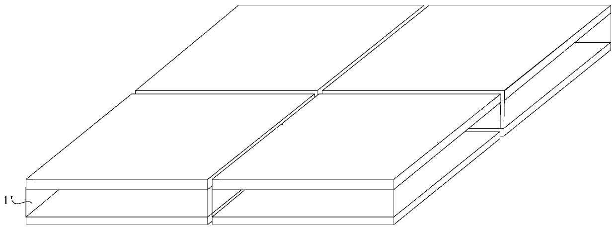 Splicing display panel and display device