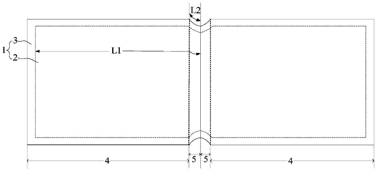 Splicing display panel and display device