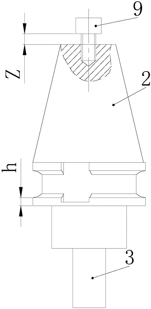 Tool-blocking tool-dropping fault early-warning device for circular disc type manipulator tool magazine