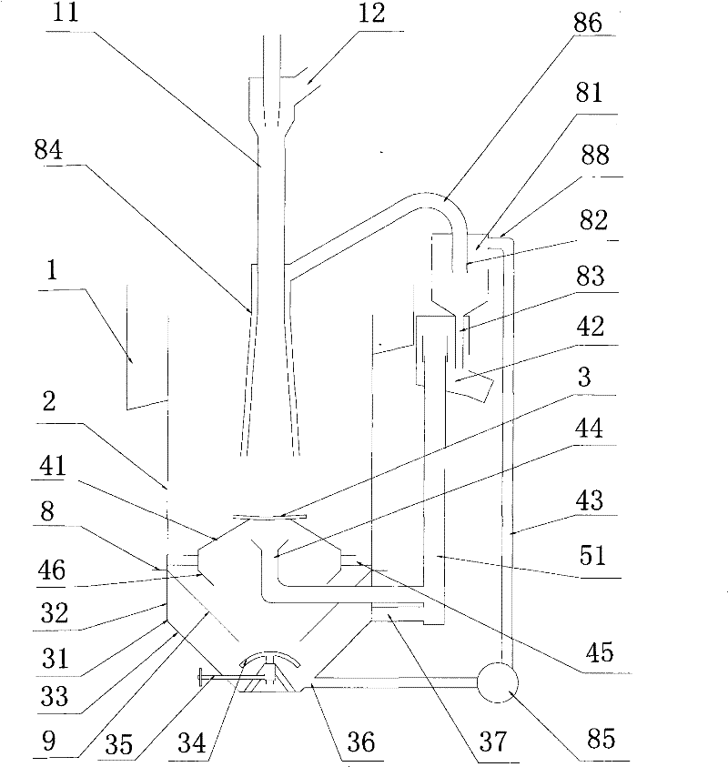 Double tail-removing gravity-flotation combined sorting method and device