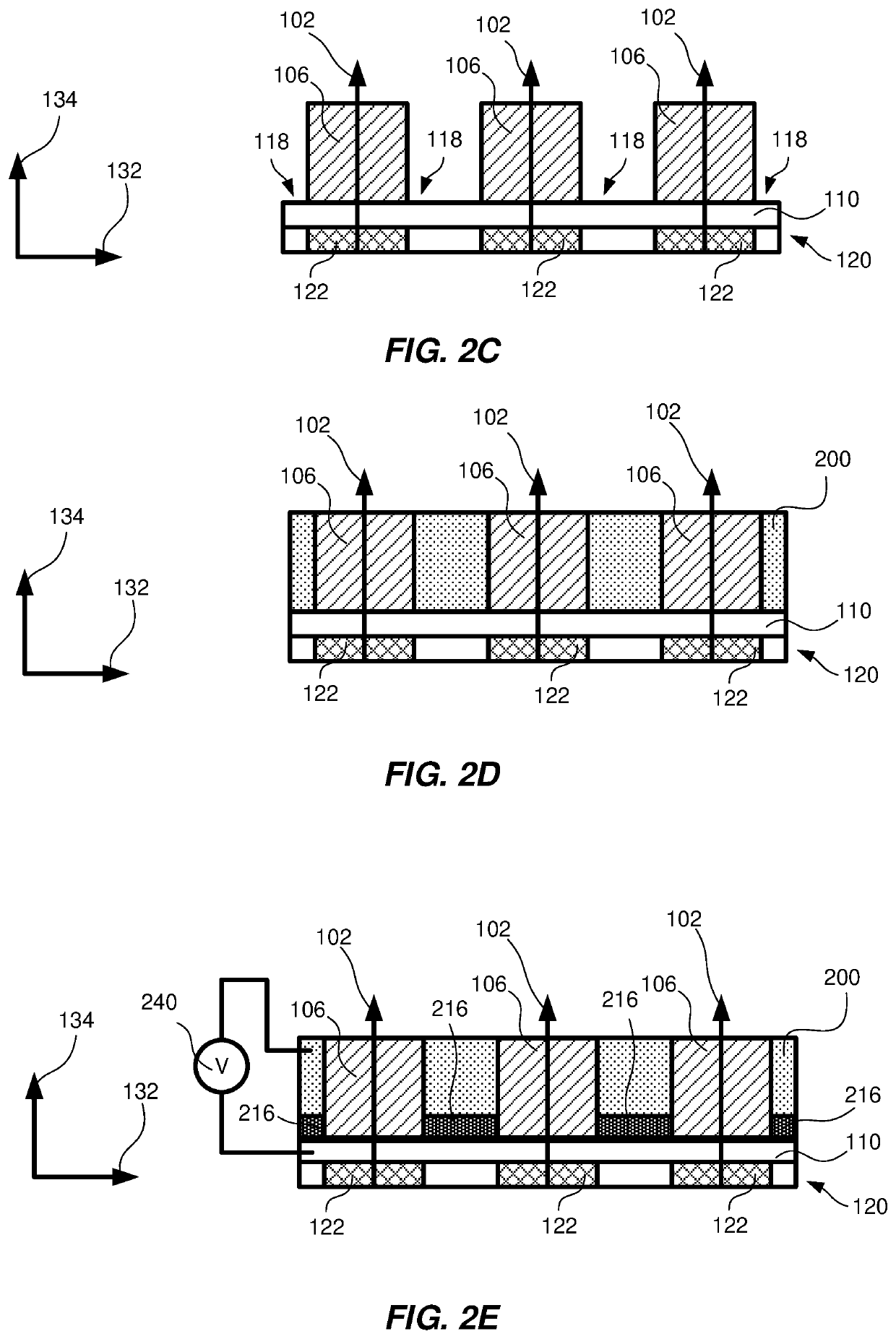 Method for patterning a surface of a substrate