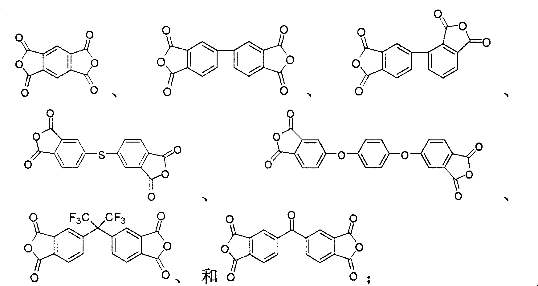 Method for preparing polyimide fiber