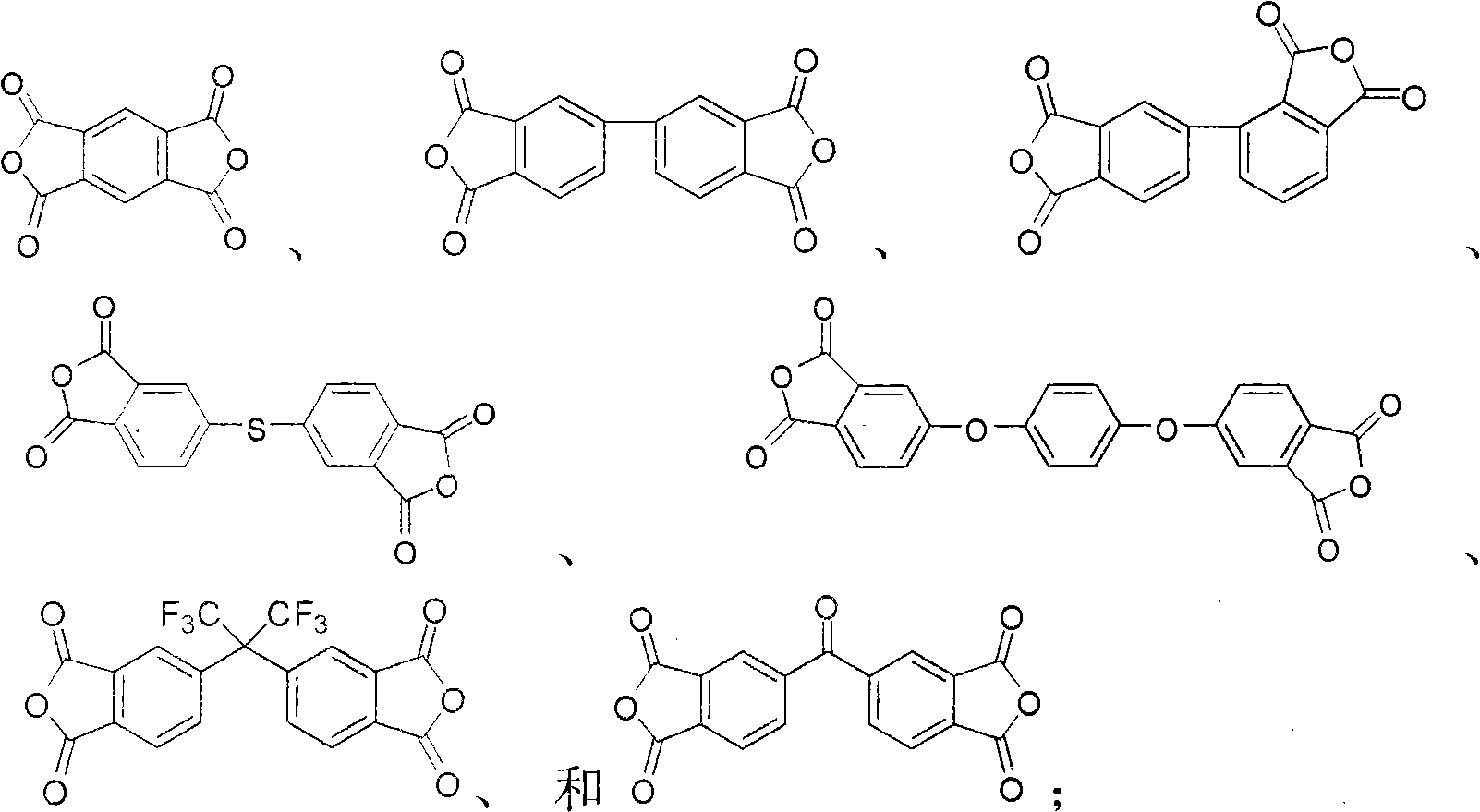 Method for preparing polyimide fiber