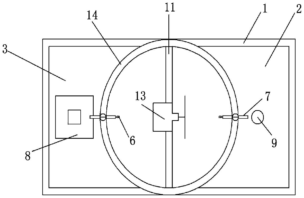 Dry-wet cycle test device that can monitor soil moisture content in real time