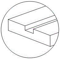 Aluminum sheet V-shaped bending mechanism