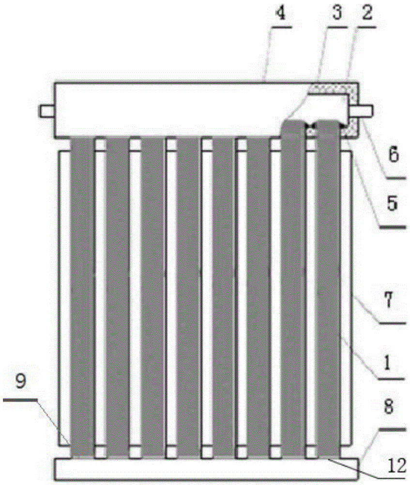 Novel leakage-proof vacuum tube solar heat collector