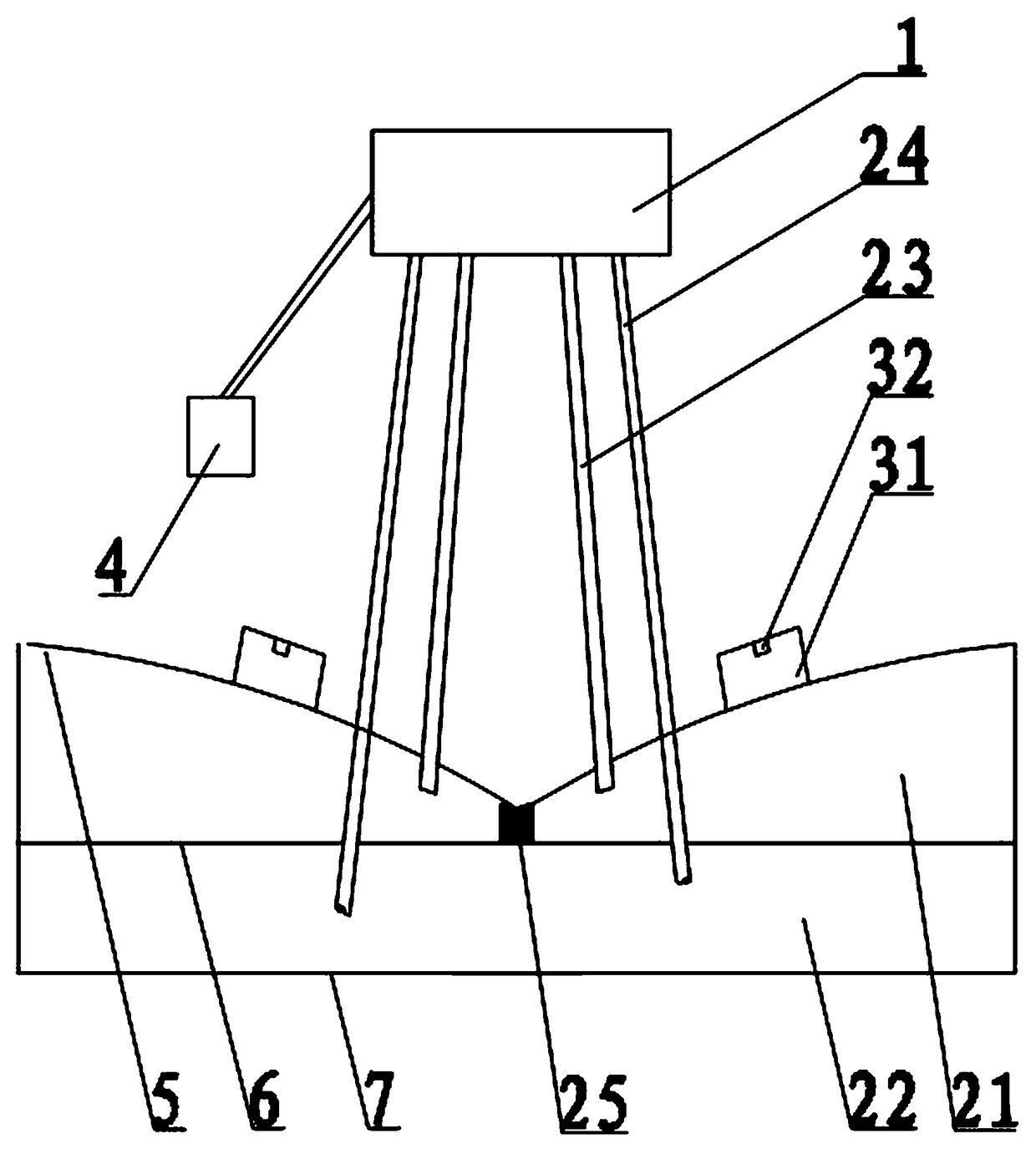 Intelligently controlled postoperative multi-functional nursing device for lower extremity arterial catheter thrombolysis