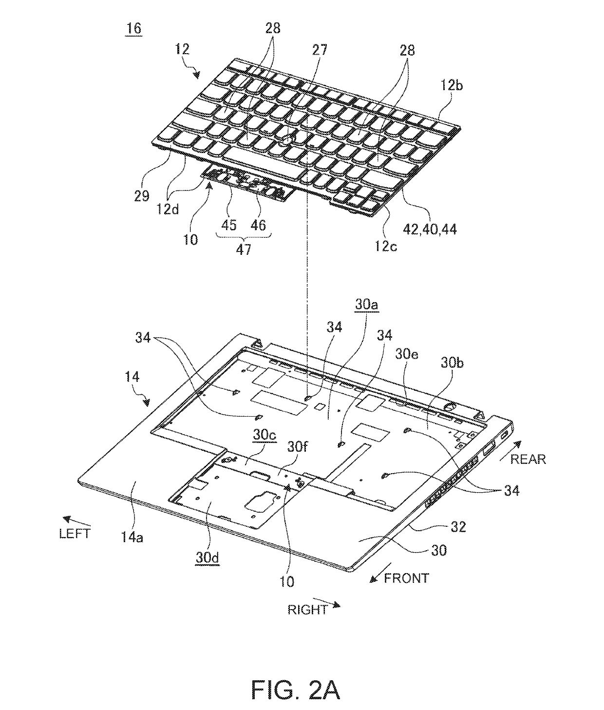 Coupled structure and electronic device