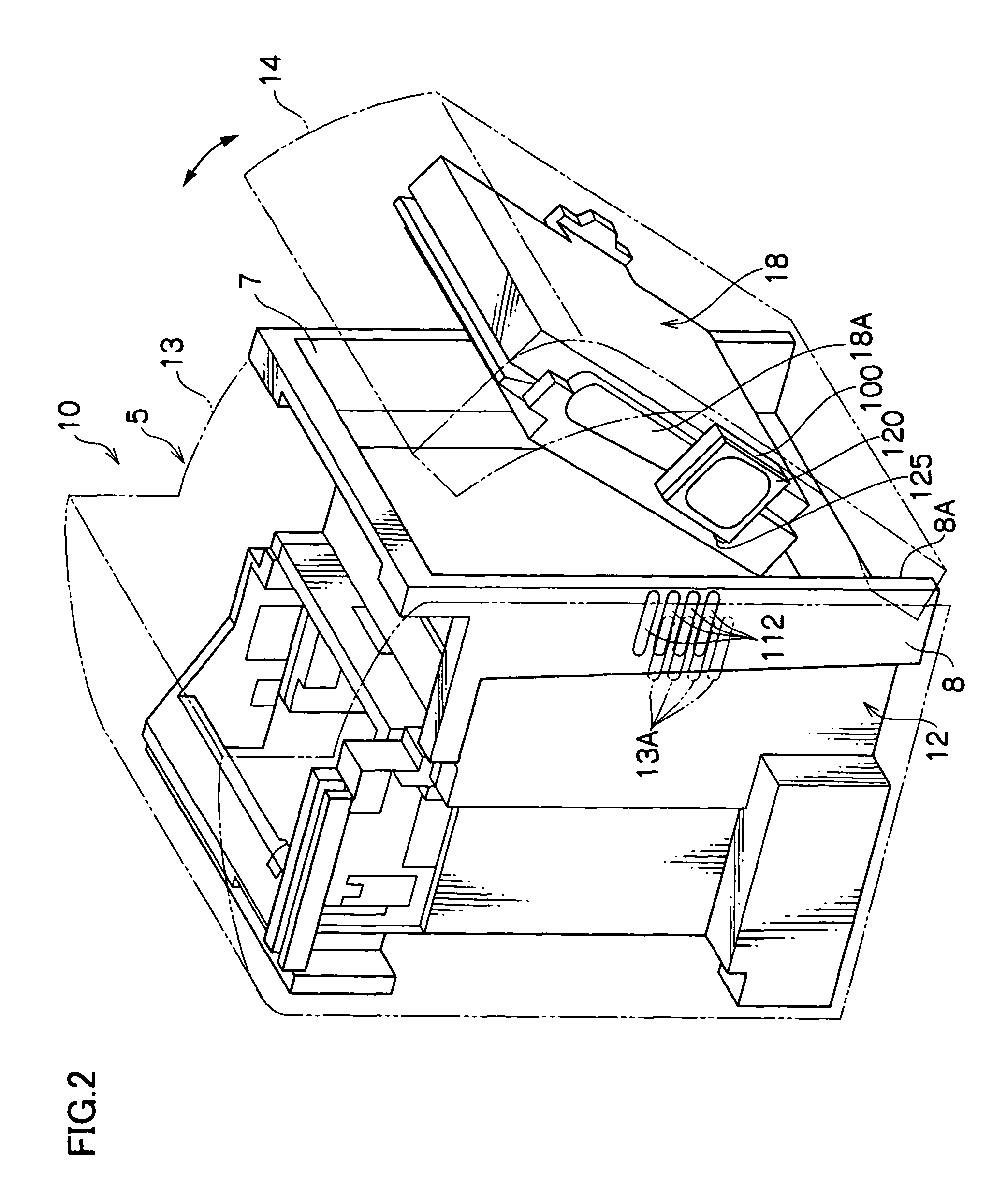 Image forming apparatus with cooling fan for cooling image holding members