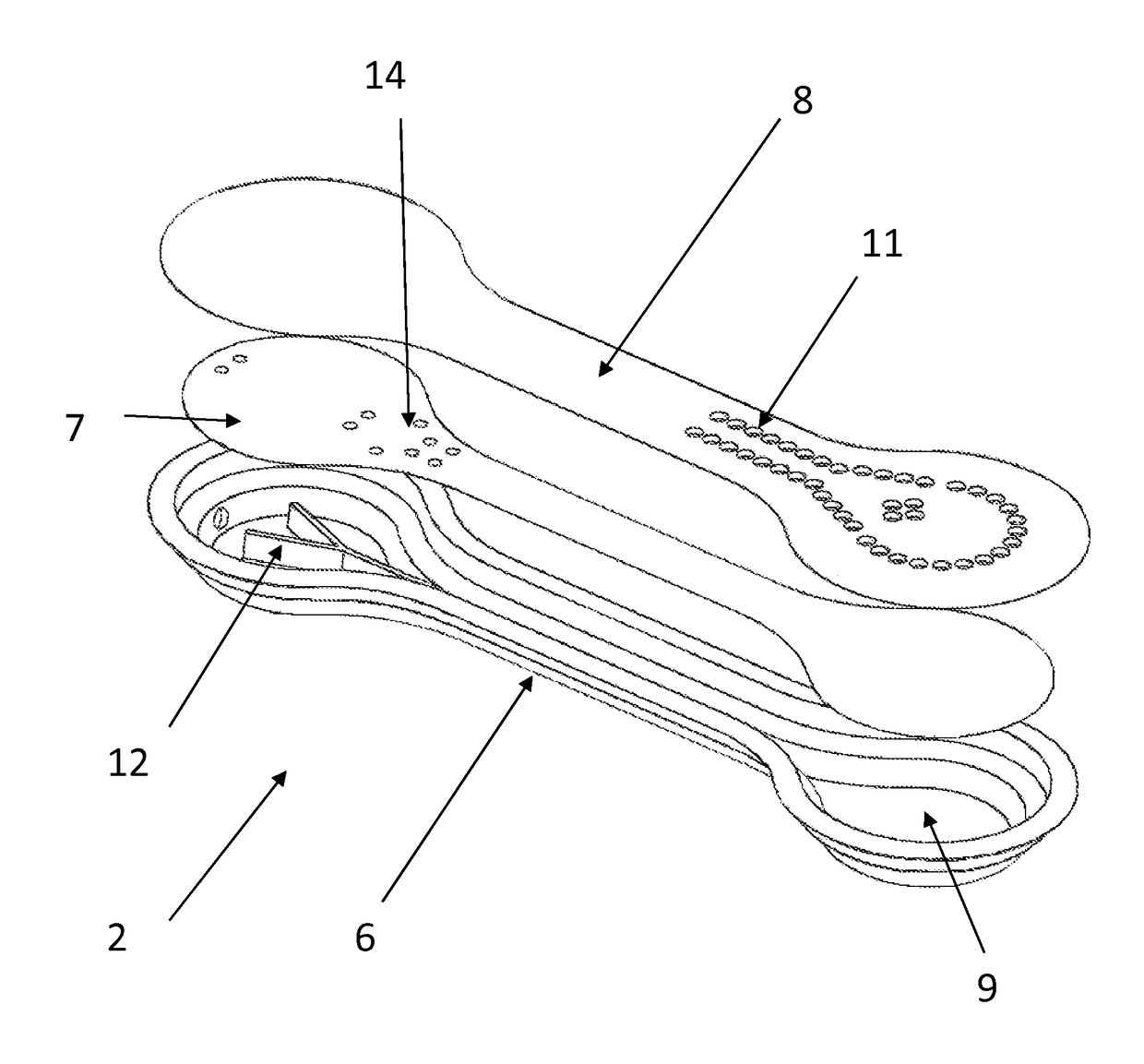 Urine collection device for dependent patients