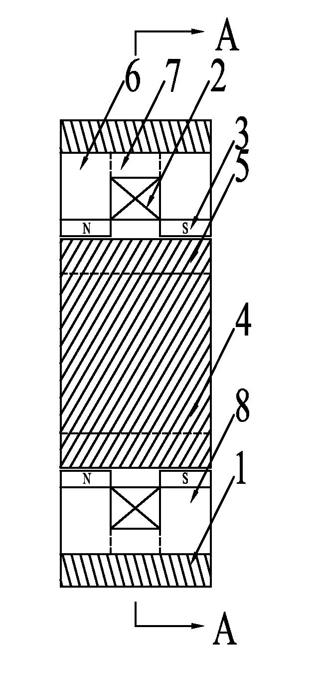 Poly-Phase Reluctance Electric Motor with Transverse Magnetic Flux